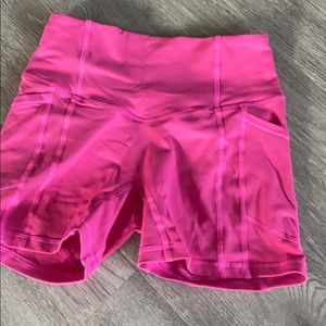 Til you collapse heart booty shorts